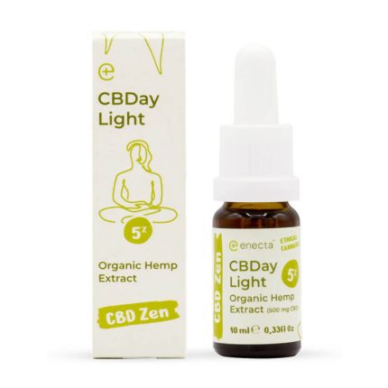 Enecta CBDay Plus 5% Mild CBD Oil 10ml - Έλαιο Κάνναβης Full Spectrum στο Budmonk